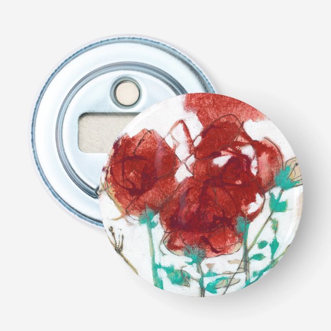 Blume Ausdruck I Flaschenöffner (Vorderseite)