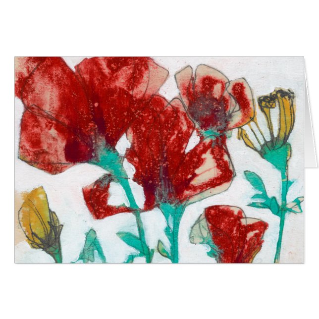 Blume Ausdruck II (Vorderseite (Horizontal))