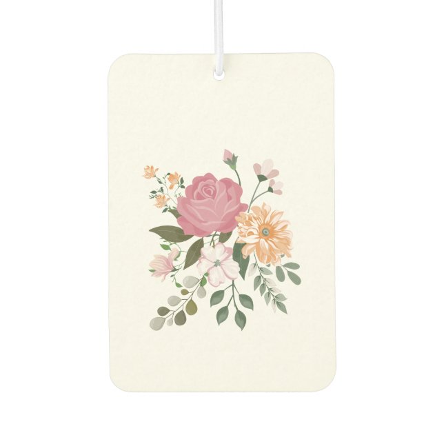 Blume Autolufterfrischer (Vorderseite)