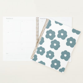 Blume, Baby, daisblau Planer