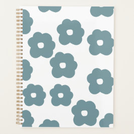 Blume, Baby, daisblau Planer