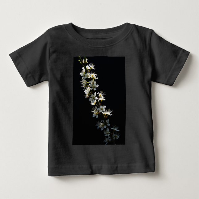 Blume Baby T-shirt (Vorderseite)