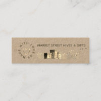 Blume "Backyard Honey Kraft" versteckt Goldherz-Bi