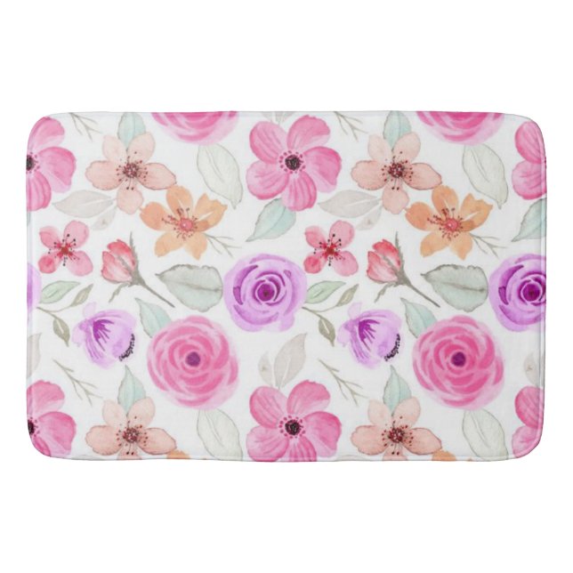 Blume Badematte (Vorderseite)