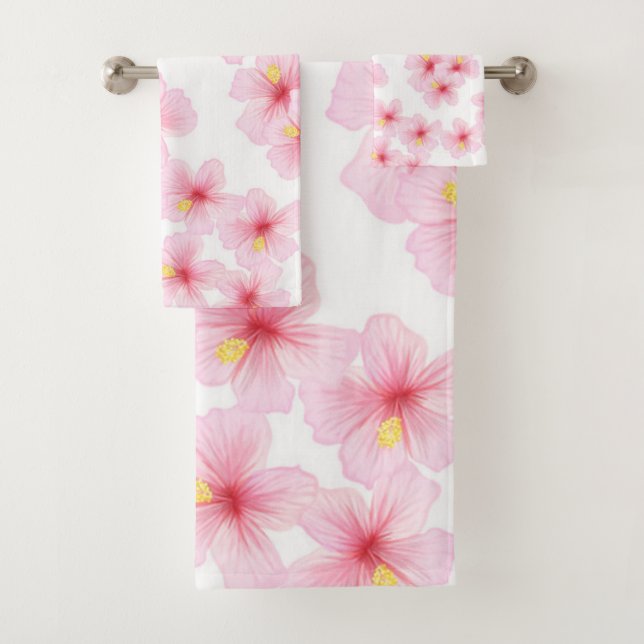Blume Badhandtuch Set (Insitu)