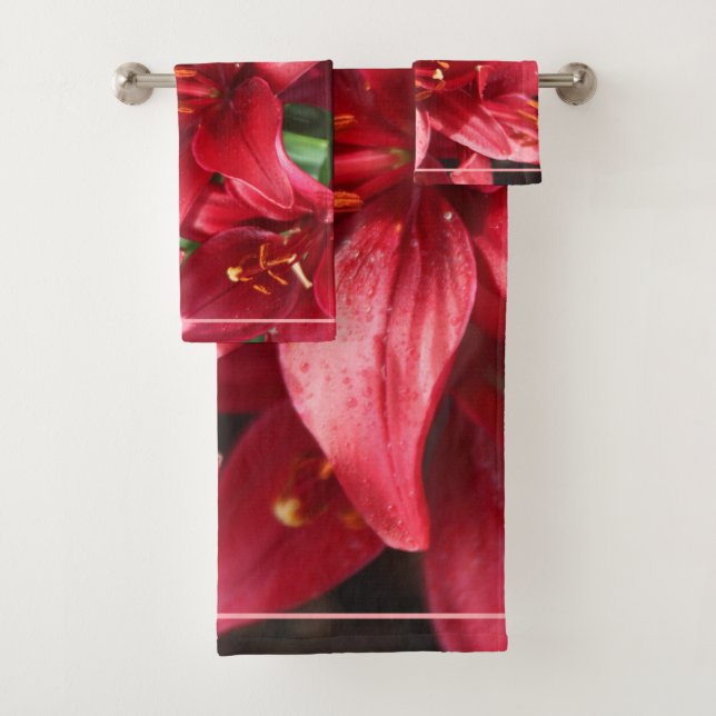 Blume Badhandtuch Set (Insitu)