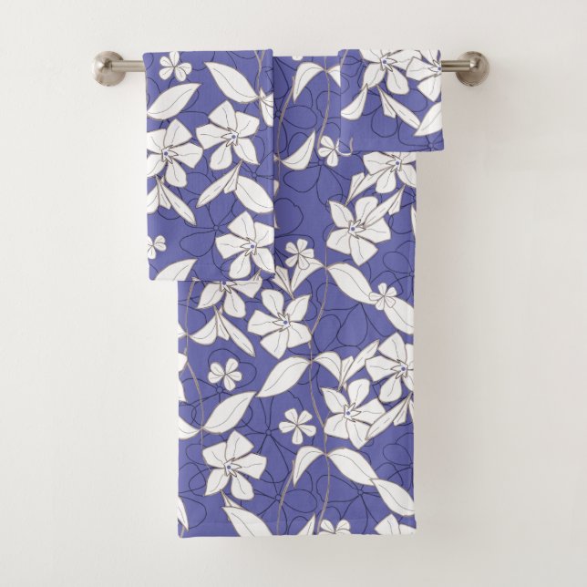 Blume Badhandtuch Set (Insitu)