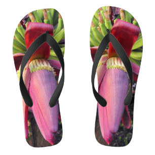 Blume Bananen schließen Flip Flops