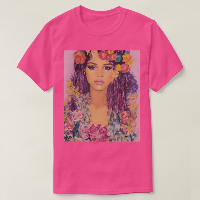 Blume Beauty T-Shirt (Design vorne)