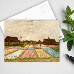 Blume Beds in Holland von Vincent Van Gogh Postkarte