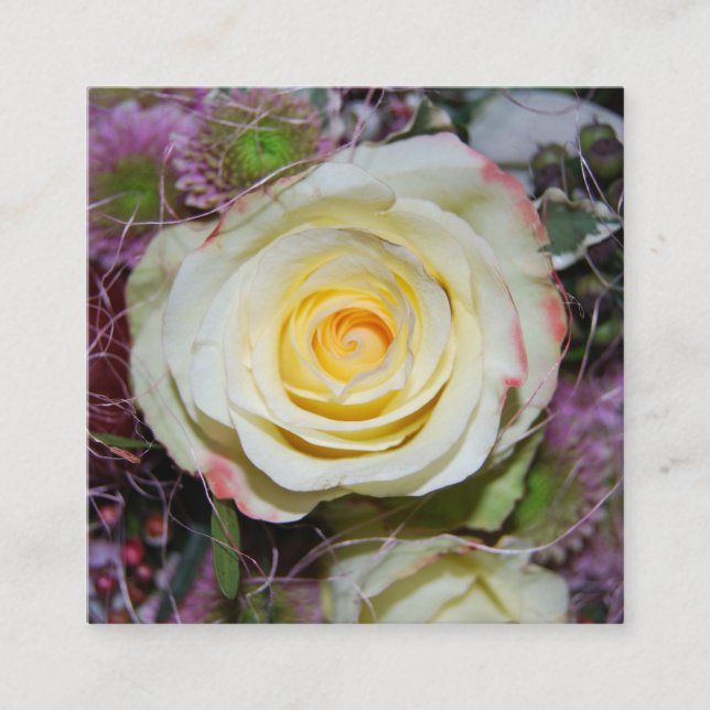 Blume Begleitkarte (Vorderseite)