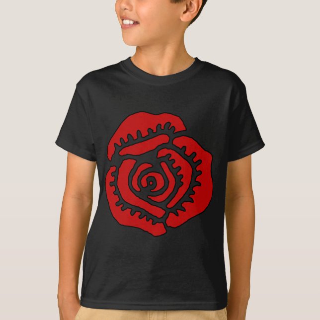 Blume Begonia Scarlet Hippie Festival - Martha Arg T-Shirt (Vorderseite)