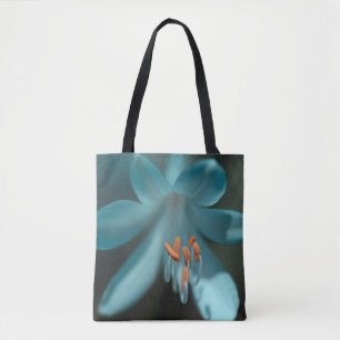 "Blume bei Dämmerung" Drucktasche Tasche