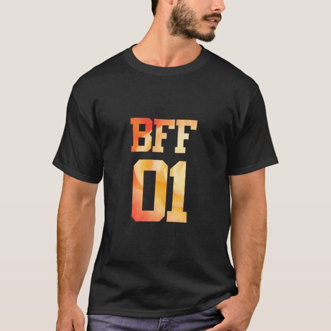 Blume BESTE FREUNDIN 01 - Die besten Freunde für i T-Shirt (Vorderseite)