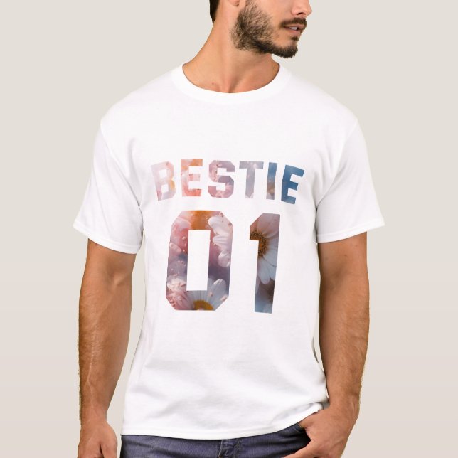 Blume Bestie 01 T-Shirt (Vorderseite)