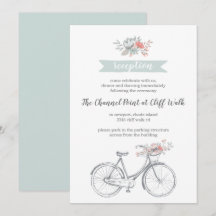 Blume Bicycle Spring Garden Hochzeit Empfang