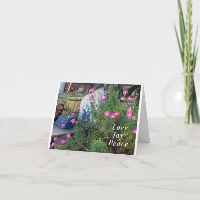 Blume Blank-Note-Karte Karte (Vorderseite)