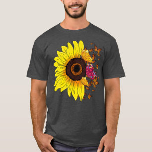 Blume Blossom Insekt Botanischer Garten Butterfly T-Shirt