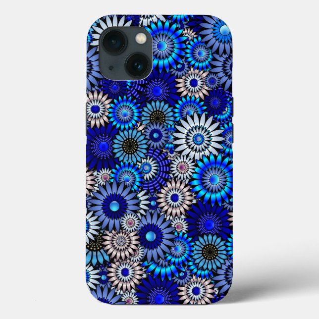 Blume: Blue Spring Bouquet Case-Mate iPhone Hülle (Rückseite)