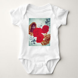 Blume blühen baby strampler