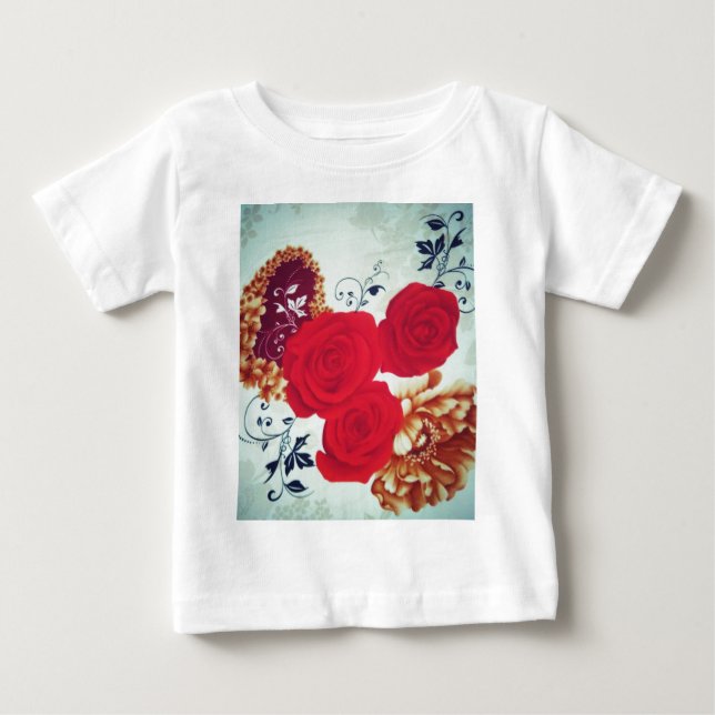Blume blühen baby t-shirt (Vorderseite)