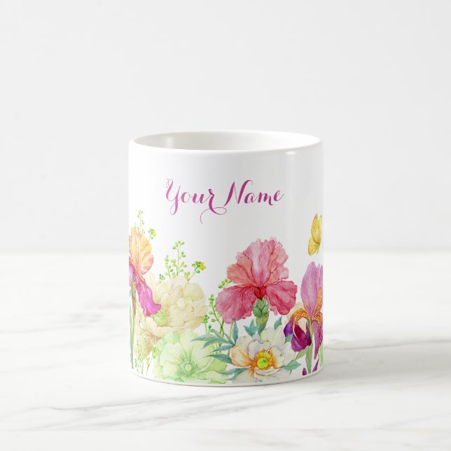 Blume blühen kaffeetasse (Mittel)