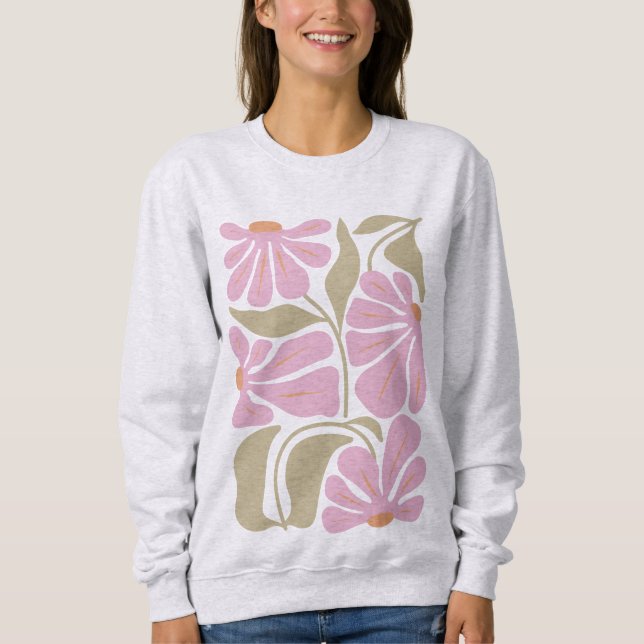 Blume Blume Florenz Blumenmarkt 3 Sweatshirt (Vorderseite)