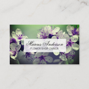 Blume Blume Florist Visitenkarte