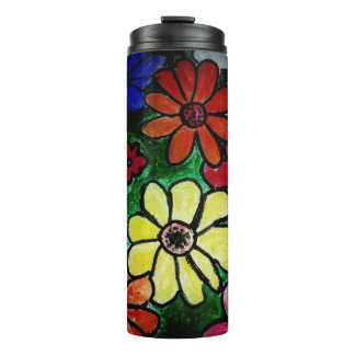 Blume Blume Power Blüte Thermosbecher