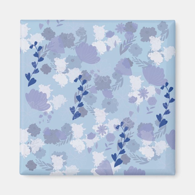 Blume Blumen Magnet (Vorne)