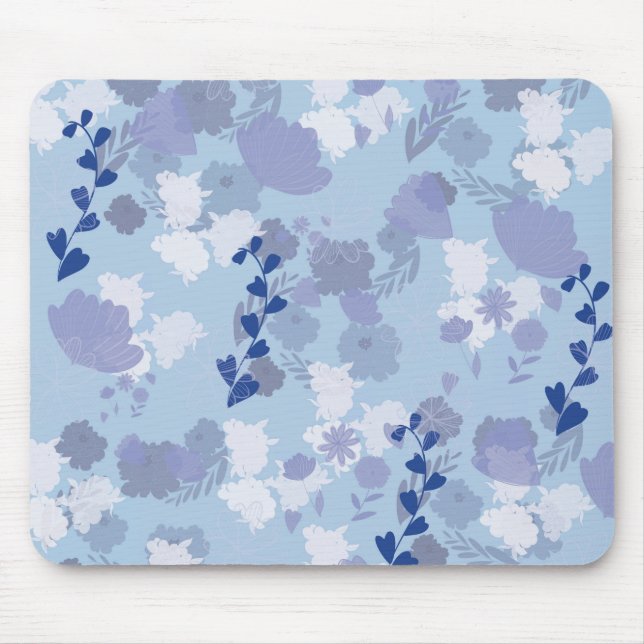 Blume Blumen Mousepad (Vorne)