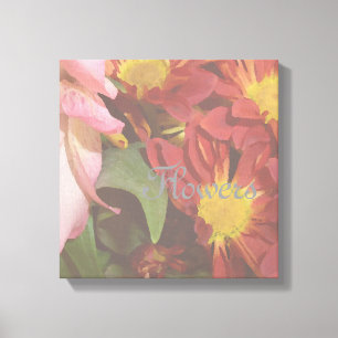 Blume Blumenbilder weich dekorativ Leinwanddruck