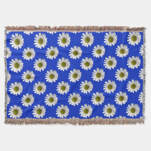 Blume Blumenfarben auf Kobaltblau Decke