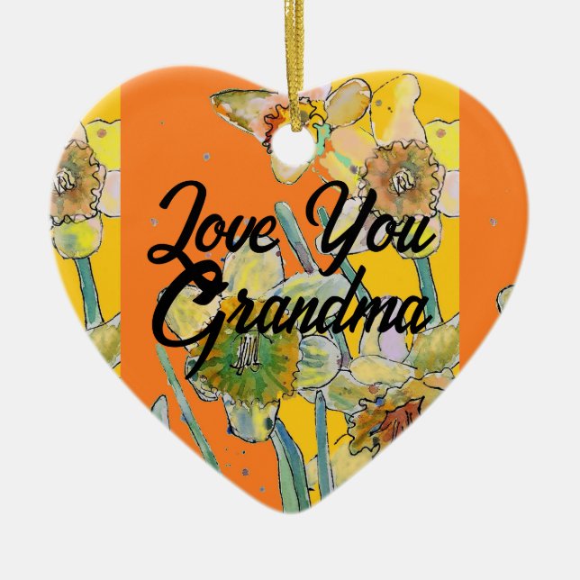 Blume Blumenkohl Liebe Oma Dekoration (Vorne)