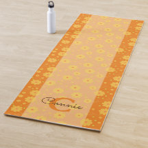 Blume Blumenmuster Monogramm Yogmata