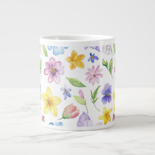 Blume Blumenmuster Sublimierung-95651 Jumbo-Tasse