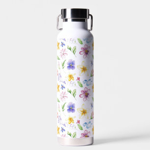 Blume Blumenmuster Sublimierung-95651 Trinkflasche