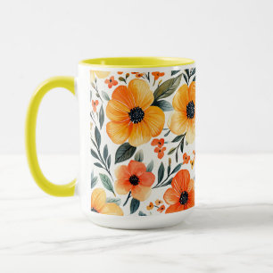 Blume Blumenmuster Sublimierung-95654 Tasse