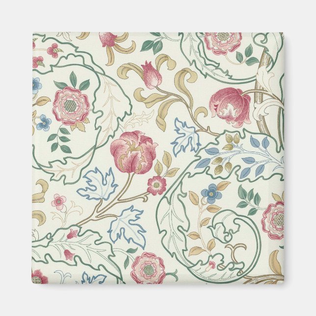 Blume, Blumenmuster, William Morris Magnet (Vorne)