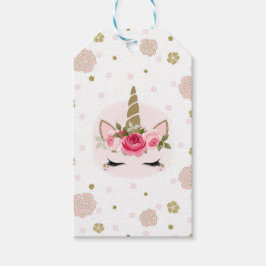 Blume Blüte Geburtstagsparty Geschenkanhänger