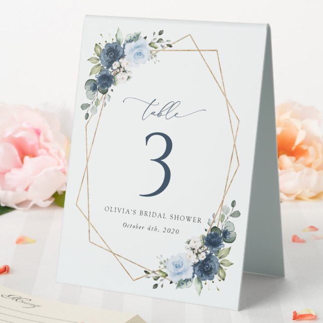 Blume, Blüten, Boho, Tischnummern Tischaufsteller (In Situ (Hochzeit))