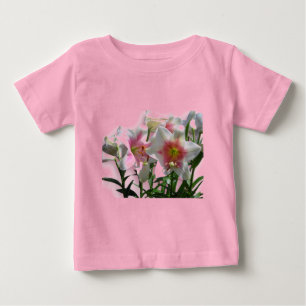 Blume Blüten Frühjahrsgarten Liebe Dusche Party Baby T-shirt