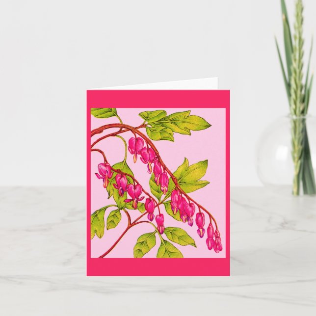 Blume bluten karte (Vorderseite)