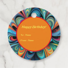 Blume Boho Geschenkanhänger