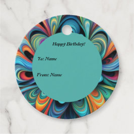 Blume Boho Geschenkanhänger