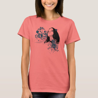 Blume Bomb Pinup Design T-Shirt