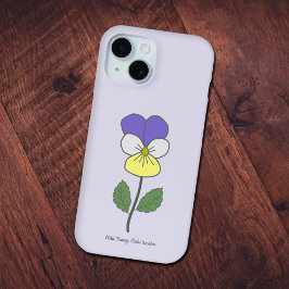 Blume Botanical Wild Pansy Pastel Case-Mate iPhone Hülle
