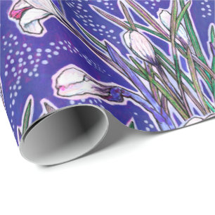 Blume Botanischer Blumenstrauß Geschenkpapier