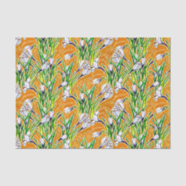 Blume Botanischer Blumenstrauß Seidenpapier