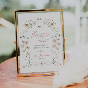 Blume Bouquet Bar Poster